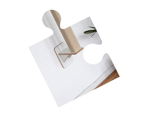 Puzzle Haustier Sticker by katzenart