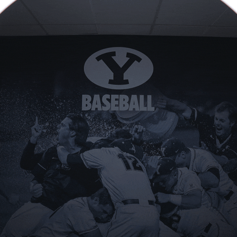 Sport Baseball GIF by BYU Cougars