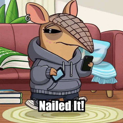 Celebration Success GIF by Chillo Dillo