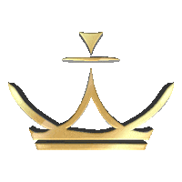 LucienRoyal 3d gold crown royal Sticker