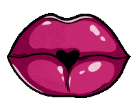 Lips Kiss Sticker by Pegadinha.pt