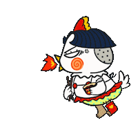 samyangfoods birthday spicy ramen noodles Sticker