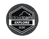 Logo Explore Sticker by CloudcamGIPHS