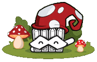 Happy Red Hat Sticker by Stamatia Alexaki