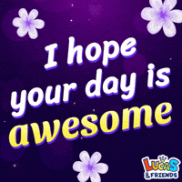 Have A Nice Day Greetings GIF by Lucas and Friends by RV AppStudios