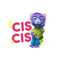 Cat Puppet Sticker by Visinema Pictures