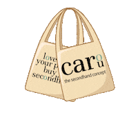 carou-thesecondhandconcept secondhand thrift thrifting loveyourplanet Sticker