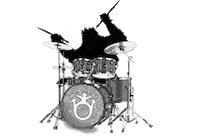Telecogresca party logo festival drums Sticker