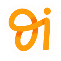 Color Hello Sticker by TK Lettering