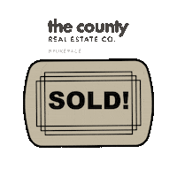 Thecounty Sticker by The County Real Estate Co