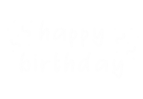 Happy Birthday Party Sticker