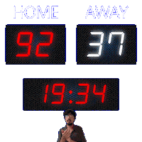 37 Away Sticker