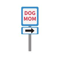 Arrow Dog Mom Sticker by SAINT RUE