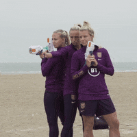 Rachel Daly Beach GIF by Lionesses