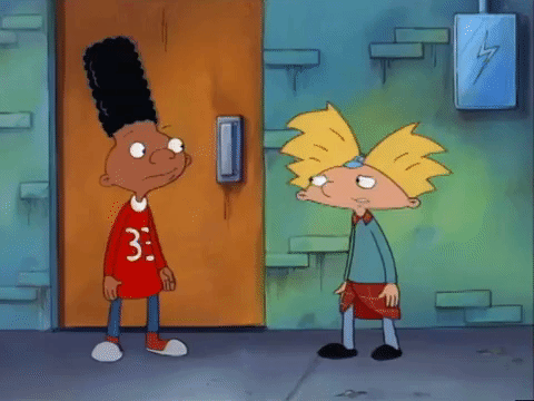 hey arnold nick splat GIF