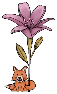 simonhurleycreate flower fox flowers floral Sticker