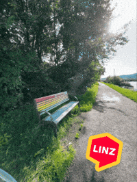 Rainbow Bank GIF by Linz News