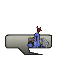 Lets Go Knight Sticker by Heavy Metal Machines