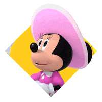 Happy Minnie Mouse Sticker by Disney Jr.