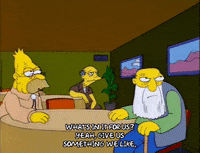 season 6 abe simpson GIF