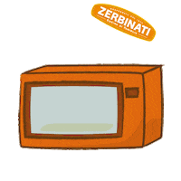 Zerbinati fast fame cena lunch time Sticker