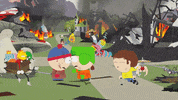 stan marsh running GIF by South Park 