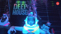 Underwater party