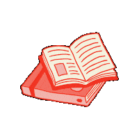 literatocomunicacaoo livro laranja leitura literato Sticker