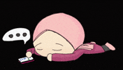 Pink Message GIF