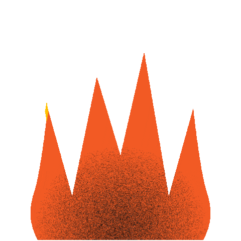 Fire Stars Sticker by ILLO