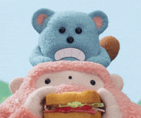 Friends Eat GIF by dwarf studios