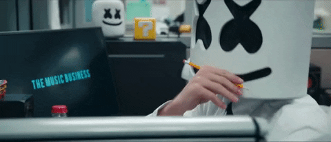 power GIF by Marshmello