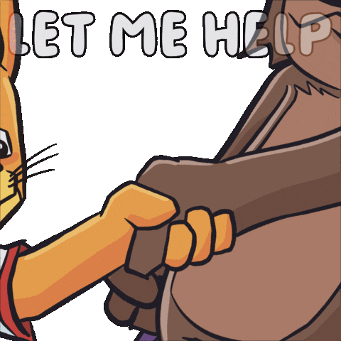 Best Friend Help Sticker by VeeFriends