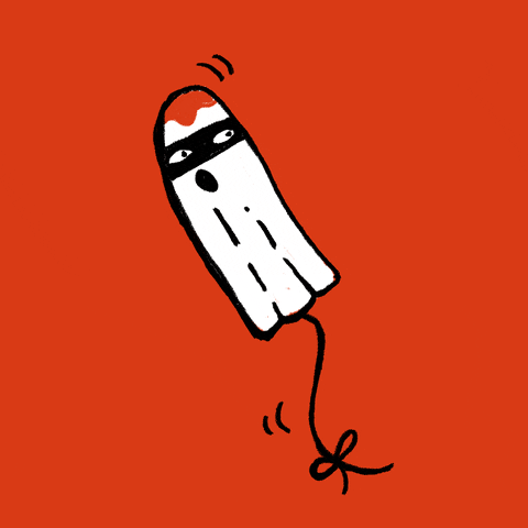 A masked squiggly tampon.