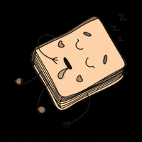 anastasiia_dziuba tired sleep book read GIF