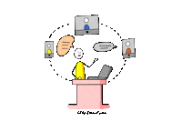 Discussion Meeting Sticker by Curious Piyuesh