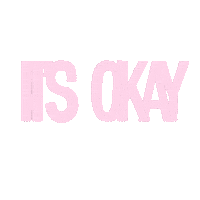 Pink Ok Sticker