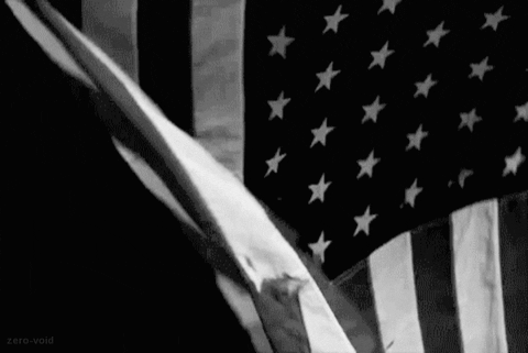 Black And White Happy Memorial Day GIF