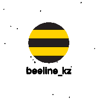 beeline_kazakhstan bright kazakhstan beeline beeline kazakhstan Sticker