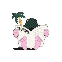 WeAreBueroBuero news holiday sleep chill Sticker