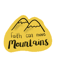 Mountain Faith Sticker