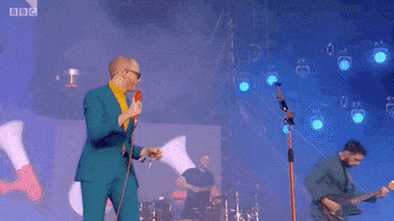 bbcglastonbury bbc glastonbury glastonbury2019 two door cinema club GIF