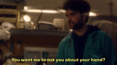 want me to ask season 1 GIF by Dream Corp LLC