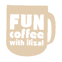 Iced Coffee Sticker by Iliza Shlesinger