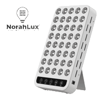 norahlux red light red light therapy redlighttherapy norahlux Sticker