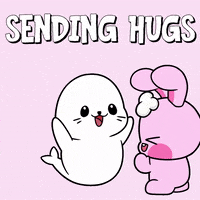 I Love You Hug GIF by Sappy Seals