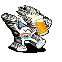 Cheer Up Party Sticker by ZEROPOINTTRAIL
