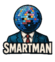 House Music Smart Man Sticker
