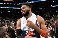 PositiveKnicks kat karl anthony towns positiveknicks positively knicks GIF