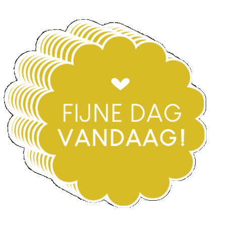 Fijnedag Sticker